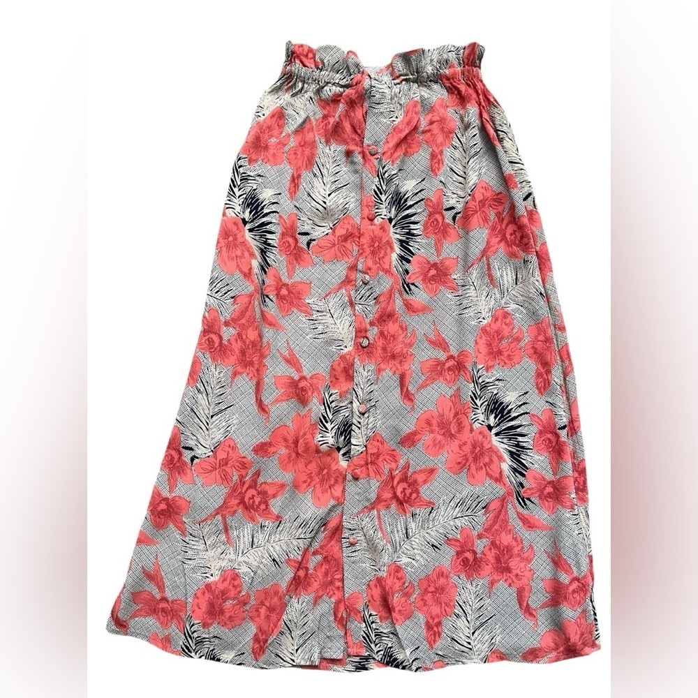 For Love and Lemons Mai Tai coral /tan Skirt Size XS - Picture 2 of 9